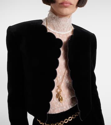Giacca Spencer in velluto | Chloé