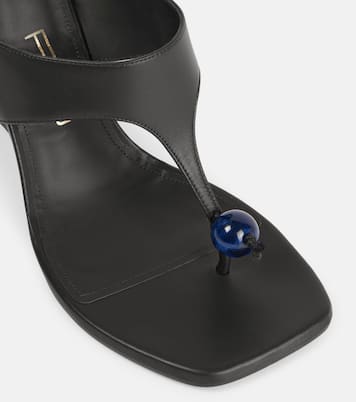 Mules compensées 90 en cuir | Etro