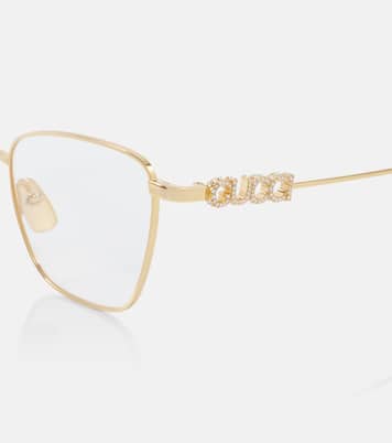 Gafas cuadradas con logo | Gucci