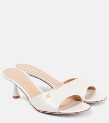 Mules 55 en cuir | Gianvito Rossi
