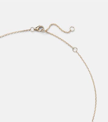 Collier en or 14 ct, diamants et saphirs | Roxanne First