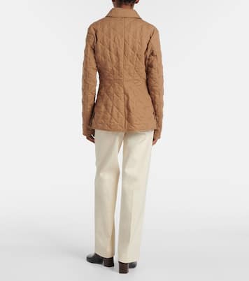 Giacca trapuntata Uzes in lino | Moncler