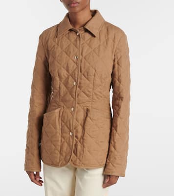 Giacca trapuntata Uzes in lino | Moncler