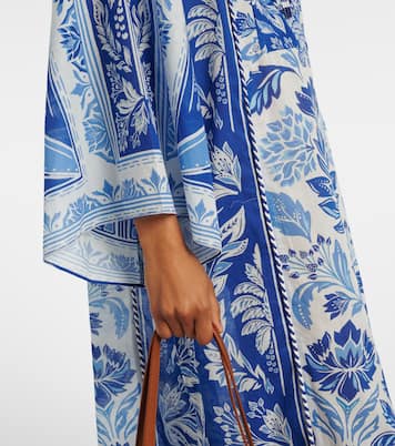 Kaftan Delicate Tapestry aus Baumwolle | Farm Rio