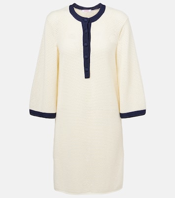 Vestido corto Albatros de punto en mezcla de algodón | Eres