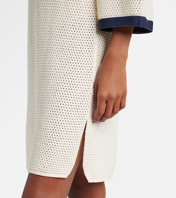Vestido corto Albatros de punto en mezcla de algodón | Eres