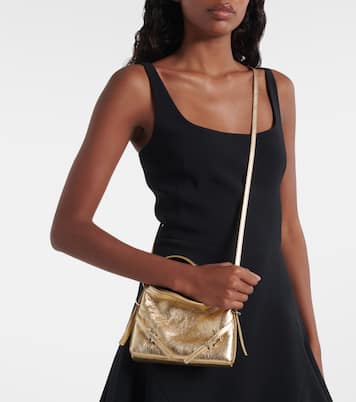 Sac Voyou Nano en cuir métallisé | Givenchy