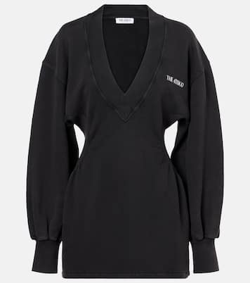 Cotton fleece sweatshirt dress | The Attico
