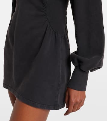 Cotton fleece sweatshirt dress | The Attico