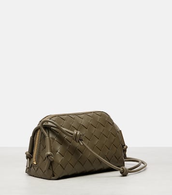 Concert leather crossbody bag | Bottega Veneta