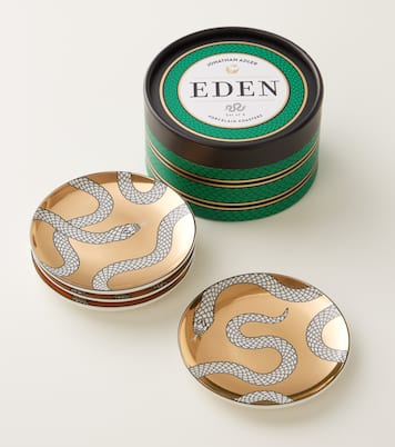 Eden set of 4 porcelain coasters | Jonathan Adler
