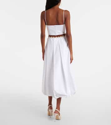 Top bustier in crochet di cotone | Magda Butrym