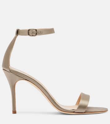 Sandalen Chaos aus Satin  | Manolo Blahnik