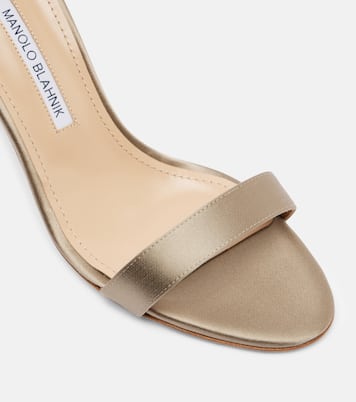 Sandalen Chaos aus Satin  | Manolo Blahnik