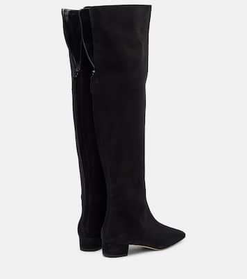 Botas mosqueteras Gore de ante | Manolo Blahnik
