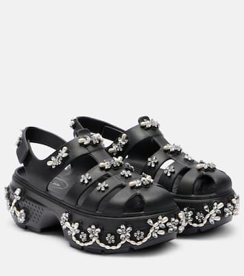 x Crocs Stomp Fisherman platform sandals | Simone Rocha
