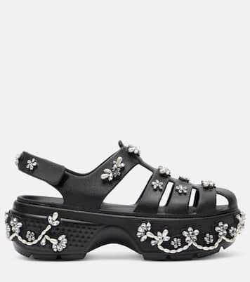 x Crocs Stomp Fisherman platform sandals | Simone Rocha