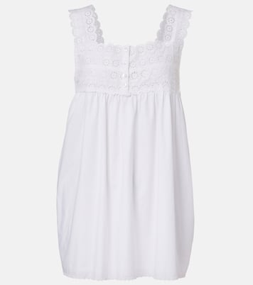 Ezra broderie anglaise cotton top | Posse