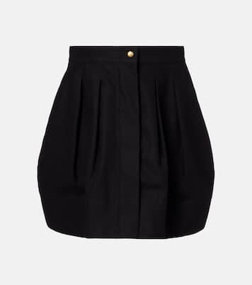 Minirock aus Baumwoll-Twill | Max Mara