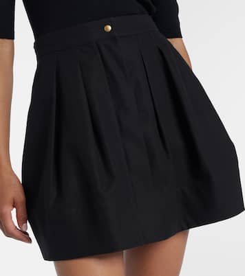 Minirock aus Baumwoll-Twill | Max Mara