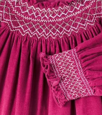 Besticktes Kleid aus Samt | Tartine et Chocolat