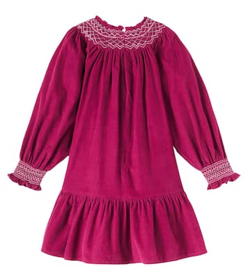 Besticktes Kleid aus Samt | Tartine et Chocolat