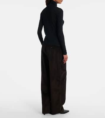 Evren cotton turtleneck top | The Frankie Shop