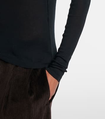 Evren cotton turtleneck top | The Frankie Shop