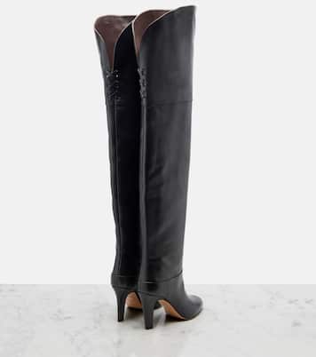 Overknee-Stiefel Eve aus Leder | Chloé