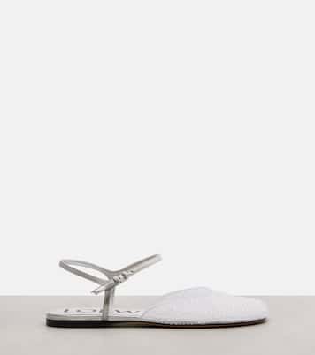 Ballerinas Toy aus Leder mit Kristallen | Loewe