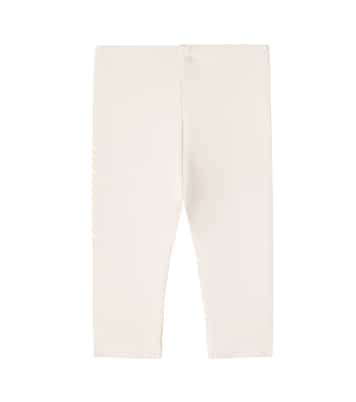 Baby Yosi embroidered cotton-blend leggings | Donsje