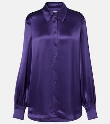 Dieu satin blouse | Joseph