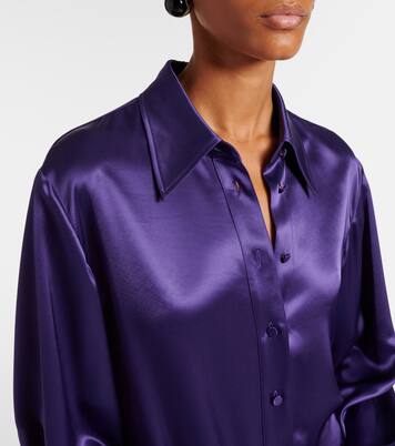 Dieu satin blouse | Joseph
