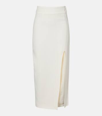 Twill midi skirt | Victoria Beckham