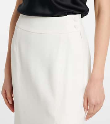 Twill midi skirt | Victoria Beckham