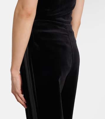 Quincy cotton velvet cropped pants | Posse