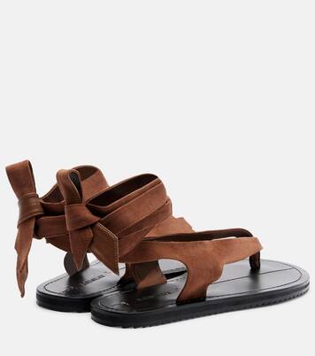 Sandalen Elmer aus Veloursleder | A.Emery