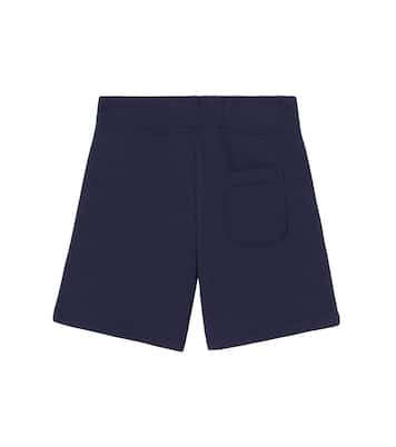 Embroidered cotton-blend shorts | Polo Ralph Lauren Kids