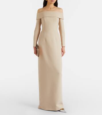 Nosrat wool crêpe bustier dress | Emilia Wickstead