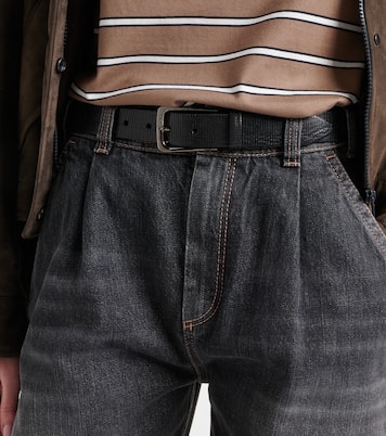 Leather belt | Brunello Cucinelli