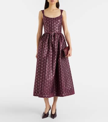 Apple bow-detail bustier dress | Markarian