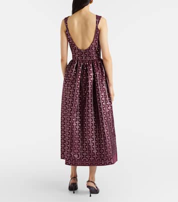 Apple bow-detail bustier dress | Markarian