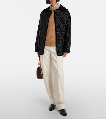 Cardigan EKD aus einem Kaschmirgemisch | Burberry