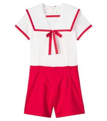 Set de top y shorts de algodón | Pepa London