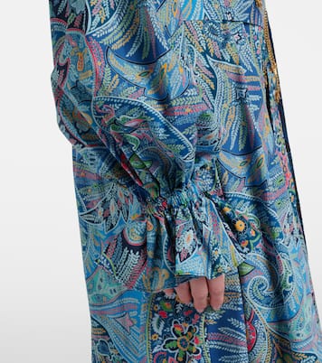 Paisley cotton-blend maxi dress | Etro
