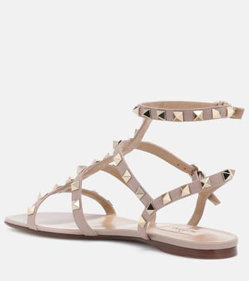 Sandales Rockstud en cuir | Valentino Garavani