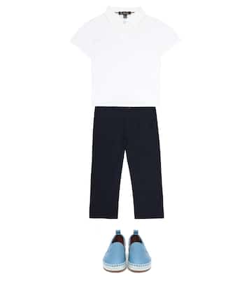 Espadrilles Agata aus Leder | Loro Piana Kids