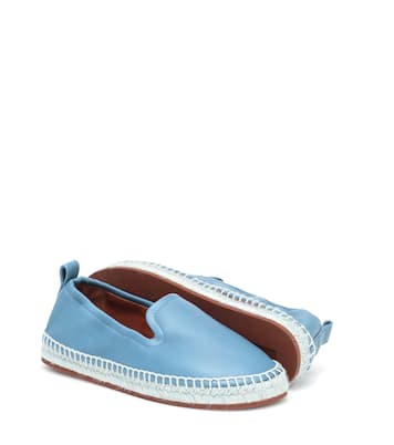 Espadrilles Agata aus Leder | Loro Piana Kids