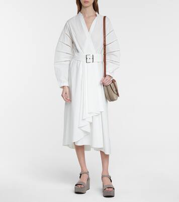 Sandalias de gamuza con plataforma | Brunello Cucinelli