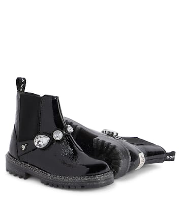 Bree embellished leather Chelsea boots | Sophia Webster Mini